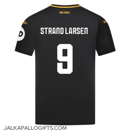 Wolves Jorgen Strand Larsen #9 Vieraspaita 2024-25 Lyhythihainen